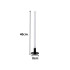 Kaasaegne LED-laua- ja põrandalamp, dekoratiivlamp, 3 valgusrežiimi, 40cm