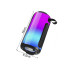 Juhtmevaba Bluetooth-boombox-kõlar, USB, FM-raadio, AUX ja RGB-valgustus, 18cm x 8,5cm x 8,5cm