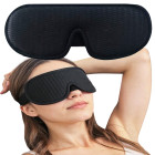 Pehme pimendav unemask magamiseks ja reisimiseks, 13 × 10 cm