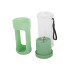 Kaasaskantav juhtmeta USB-laetav smuutiblender jääpurustajaga, roheline, 450 ml, 28 cm