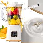 Kaasaskantav USB-blender smuutidele ja kokteilidele – HP-158, 600 ml, 23 cm