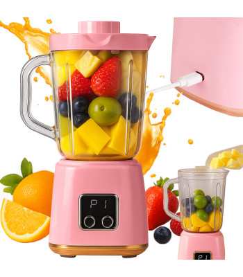 Kaasaskantav USB-laetav smuutiblender kokteilide valmistamiseks – HP-158, 600 ml, 23 cm