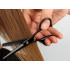 Professionaalsed juuste tekstureerimis- ja harvenduskäärid, mustad, 17 cm