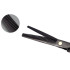 Professionaalsed juuste tekstureerimis- ja harvenduskäärid, mustad, 17 cm