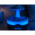 UFO-kujuline õhuniisutaja, aroomidifuusor ja LED-lamp puldiga, 350 ml, 14cm x 17cm