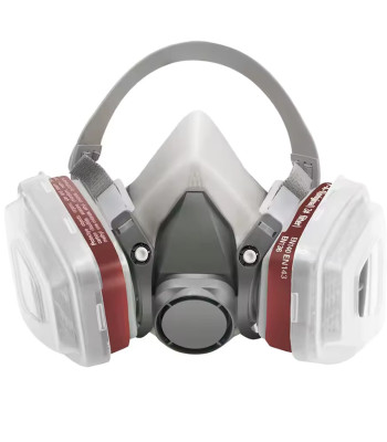 Värvimiseks mõeldud kaitsepoolmask filtritega – 6200