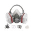 Värvimiseks mõeldud kaitsepoolmask filtritega – 6200