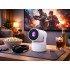 Android TV LED-projektor WiFi, kõlari ja Bluetooth-mikrofoniga HY-300 PRO