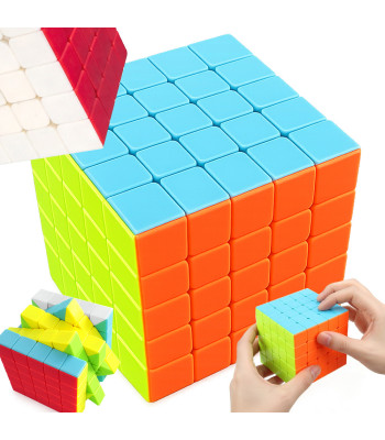 Originaalne hariv Rubiku kuubik, loogika- ja osavusmäng, 5x5
