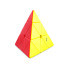 Hariv püramiidikujuline kiirkuubik Pyraminx, loogika- ja osavusmäng, 9,5cm x 9,5cm x 9,5cm