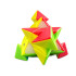 Hariv püramiidikujuline kiirkuubik Pyraminx, loogika- ja osavusmäng, 9,5cm x 9,5cm x 9,5cm