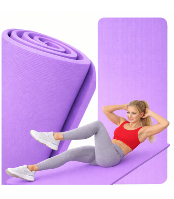 Jooga-, pilatese-, fitnessi- ja võimlemismatt, 170 × 60 cm, paksus 1 cm