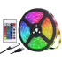 Veekindel RGB LED-riba Bluetoothi rakenduse ja puldiga, 5 m