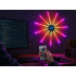 RGB LED-ilutulestikuvalgusti rakenduse ja puldiga, isekleepuv peodekoratsioon
