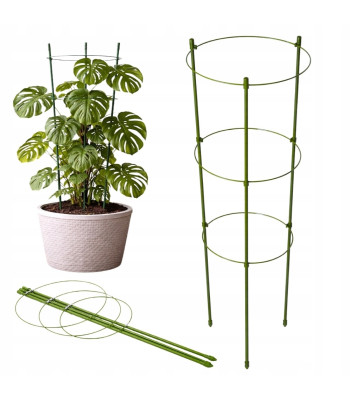 Taimetugi 3 reguleeritava rõngaga, DIVODV, 90 cm