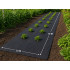 Must umbrohutõkkekangas DIVODV, 50 g/m², 1,5 m x 10 m