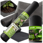 Umbrohutõrje- ja multšikangas DIVODV, must, 50 g/m², 1,5 m × 30 m