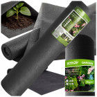 Must multšikangas DIVODV umbrohutõkkeks, 50 g/m², 1,5 m x 50 m