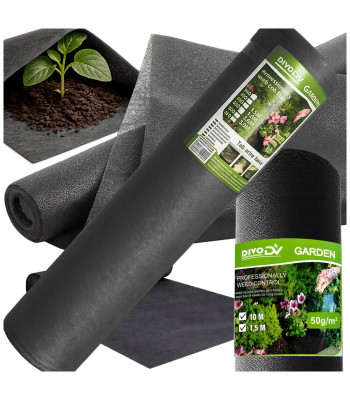 Must multšikangas DIVODV umbrohutõkkeks, 50 g/m², 1,5 m x 50 m