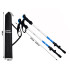 Trekkingukepid VERK GROUP nordic walkinguks, otsikute ja hoiukotiga, 62–137 cm, 14704_S