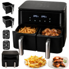 Kahekambriline kuumaõhufritüür 6 programmiga, 15 l, 2400 W