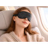 Reguleeritav pehme magnetitega unemask reisimiseks, 22,5cm x 10cm