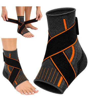 Elastne hüppeliigese stabilisaator Velcro-kinnitusega