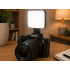 Mini RGB LED-valgusti foto- ja videovõteteks, klambri ja 1/4'' keermega, 3000K–6500K, 5,5 W, 150°