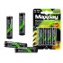Laetavad AA-akud, Ni-MH, 4800 mAh, 1,2 V, 4 tk, läbimõõt 1,4 cm, kõrgus 5,1 cm