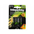 Laetavad Ni-MH-akud, AAA, 4 tk, 1,2 V, 2800 mAh