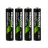Laetavad Ni-MH-akud, AAA, 4 tk, 1,2 V, 2800 mAh