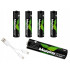 Laetavad Li-ion akud USB-C laadimisega, 1,5 V, 440 mAh, 4 tk, AAA
