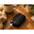 Magnetiline elektriline kätesoojendaja, USB, must, taskuformaadis, 2-in-1