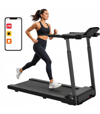 Elektriline kokkupandav kodune jooksulint Bluetoothiga, 12 km/h, 120 kg