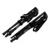 Reguleeritavad kokkupandavad matkakepid, mustad – 35 cm