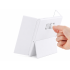 Kokkupandav LED-valgustusega kosmeetikapeegel alusega, valge, 23,5 × 15,5 cm / 15,5 × 12 × 1,5 cm