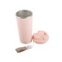 USB-ga isesegav roostevabast terasest termokruus, roosa, 350 ml