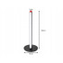 LED-põrandalamp 3 valgusvärviga, hämardatav, USB, must, 50cm