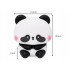 Laetav puutetundlik silikoonist LED RGB-öölamp lastele, panda