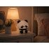 Laetav puutetundlik silikoonist LED RGB-öölamp lastele, panda