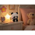 Laetav puutetundlik silikoonist LED RGB-öölamp lastele, panda