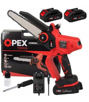 Akuga kettsaag OPEX TOOLS, oksalõikur, 21 V, 8″, OPX28012