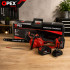OPEX TOOLS harjavaba akukettsaag kohvriga – OPX28015, 12”, 2 × 21 V 3 Ah