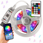 RGB LED-riba Bluetoothi, rakenduse ja puldiga, 5 m