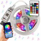 RGB LED-valgusriba Bluetoothi, rakenduse ja puldiga, 10 m