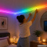 RGB LED-riba kaugjuhtimispuldi, rakenduse, Music Synci ja toiteadapteriga – 10 m, 12 V, 5050rgb