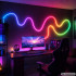 Painduv RGBIC 360° LED-neoonriba Bluetoothi rakenduse ja puldiga, USB, 5 m