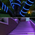RGB LED-neoonriba Bluetoothi, rakenduse ja puldiga sise- ja välistingimustesse, veekindel, 5 m