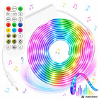 RGB-neoon-LED-riba Bluetoothi, rakenduse ja puldiga, sise- ja väliskasutuseks, veekindel, 10 m