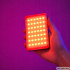 Kaasaskantav LED RGB-W fotovalgusti – 138 LED, 2700–6500 K, 12 × 7 × 2 cm